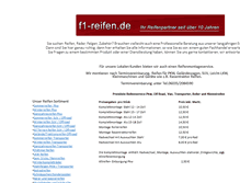 Tablet Screenshot of f1-reifen.de